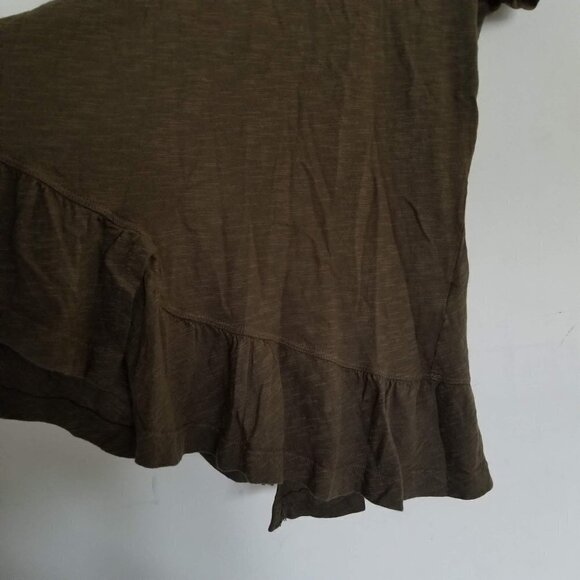 Anthropologie Left of Center Belmond Tie-Back Tee - Picture 5 of 12